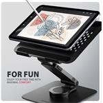 Axagon STND-LRB, hliníkový stojan pre notebooky 10"-17.3", čierny