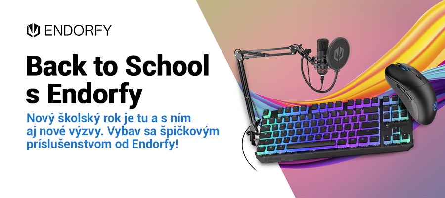 BACK TO SCHOOL - Endorfy herné príslušenstvo