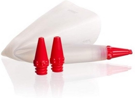 Banquet Culinaria Red, vrecko zdobiace silikónové