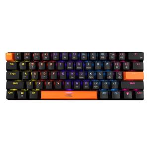 Baracuda DOLPHIN, herná mechanická klávesnica, US, červený switch, čierna