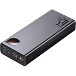 Baseus Adaman Metal powerbanka 20000mAh PD QC 3.0 65W 2xUSB + USB-C + micro USB (čierna)