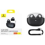 Baseus AirGo 1 TWS, bluetooth slúchadla, čierne