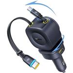 Baseus auto nabíjačka PrimeTrip VR2 Max 100W, 2x USB-C, 1xUSB-C, 1x USB