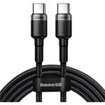 Baseus Cafule kábel USB-C 100W, 2,0m, čierno-sivý