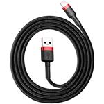 Baseus Cafule kábel USB na Lightning 1.5A 2,0m čierno-červený, (rozbalené)
