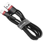 Baseus Cafule kábel USB na Lightning 1.5A 2,0m čierno-červený, (rozbalené)