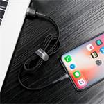 Baseus Cafule kábel USB na Lightning 1.5A 2,0m čierno-sivý