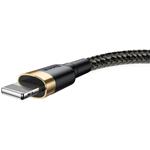 Baseus Cafule kábel USB na Lightning 2.4A 1,0m čierno-zlatý