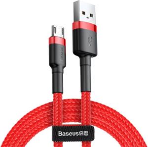 Baseus Cafule kábel USB na Micro USB 1,5A 2,0m červený