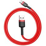 Baseus Cafule kábel USB na USB-C 2A 3,0m, červený
