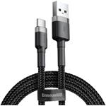 Baseus Cafule kábel USB na USB-C 2A 3,0m, čierno-sivý