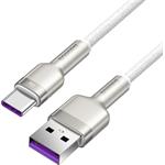 Baseus Cafule kábel USB na USB-C , 66W, 1,0m, biely