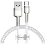 Baseus Cafule kábel USB na USB-C , 66W, 1,0m, biely