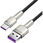 Baseus Cafule kábel USB na USB-C , 66W, 1,0m, čierny