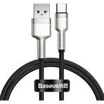 Baseus Cafule kábel USB na USB-C , 66W, 1,0m, čierny