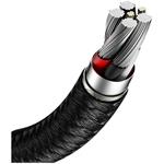Baseus Cafule kábel USB na USB-C 66W 2,0m, čierny