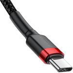 Baseus Cafule Series kábel USB-C PD2.0 60W (20V 3A) 1,0m čierno-červený