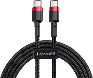Baseus Cafule Series kábel USB-C PD2.0 60W (20V 3A) 1,0m čierno-červený