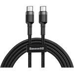 Baseus Cafule Series kábel USB-C PD2.0 60W (20V 3A) 2,0m čierno-sivý