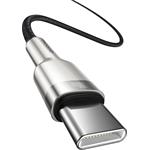 Baseus Cafule Series Metal Data kábel USB-C 100W, 1,0m, čierny