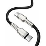 Baseus Cafule Series Metal Data kábel USB-C 100W, 2,0m, čierny