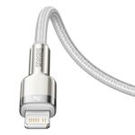 Baseus Cafule Series Metal Data kábel USB-C na lightning M/M PD 20W 2,0m, biely