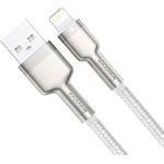 Baseus Cafule Series Metal Data kábel USB na Lightning 2.4A 1,0m biely