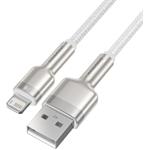 Baseus Cafule Series Metal Data kábel USB na Lightning 2.4A 1,0m biely