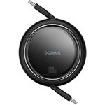 Baseus datový kabel Free2Draw mini USB-C/USB-C 1m 100W čierny