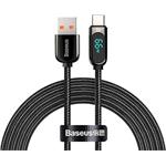 Baseus Display kábel USB na USB-C, 66W, 1m, čierny