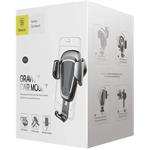 Baseus držiak telefónu na mriežku auta, čierna