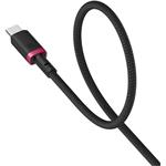 Baseus Dura kábel USB-C 100W, 1,0m, červeno-čierny