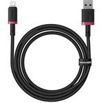 Baseus Dura kábel USB na Lightning 2.4A, 1,0m, čierno-červený