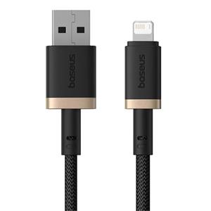 Baseus Dura kábel USB na Lightning 2.4A, 1,0m, čierno-zlatý