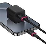 Baseus Dura kábel USB na USB-C, 60W, 1m, čierno-červený