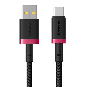 Baseus Dura kábel USB na USB-C, 60W, 1m, čierno-červený