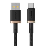 Baseus Dura kábel USB na USB-C, 60W, 2,0 m, čierno-zlatý