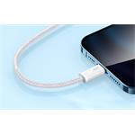 Baseus Dynamic kábel USB na Lightning, 2,4 A, 1 m, biely