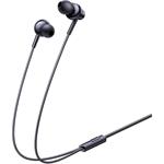 Baseus Encok USB-C slúchadlá s mikrofónom, čierne