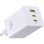 Baseus EnerFill FE11,rýchlo nabíjačka 100W 2xUSB-C, 1xUSB, biela