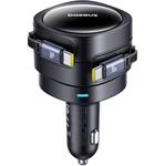 Baseus Enjoyment Max s káblami USB-C+USB-C 60 W, čierna