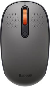 Baseus F01B, bezdrôtová myš, 2.4G, BT 5.0, 1600 DPI, sivá