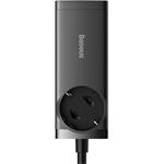 Baseus GaN3 Pro rýchlo nabíjací stolní adaptér 2x USB-C + 2x USB-A + AC 100W 1,5m kábel , (rozbalené)