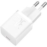Baseus GaN5 30W, rýchlo nabíjačka + kábel USB-C, 1m, biela