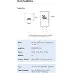 Baseus GaN5 30W, rýchlo nabíjačka + kábel USB-C, 1m, čierna