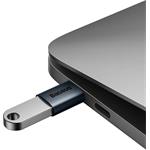 Baseus Ingenuity Mini OTG redukcia USB-C na USB-A M/F, modrá
