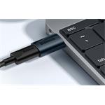 Baseus Ingenuity redukcia USB-A na USB-C M/F, modrá