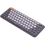 Baseus K01A bezdrôtová klávesnica, 2.4G, BT, US, sivá