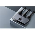 Baseus Matrix HDMI Switcher 2x1 / 1x2, sivý
