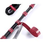 Baseus organizér káblov, 3m, červený